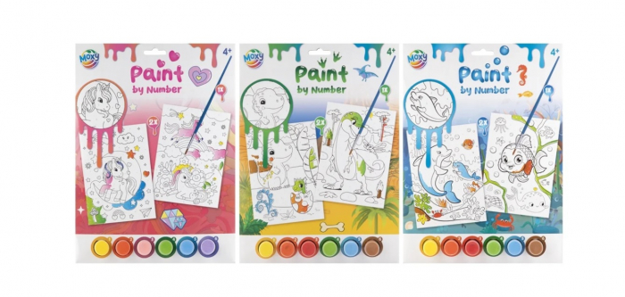 Set creativ Picteaza pe numere, A4 [2]