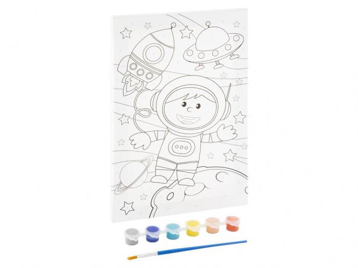 Set creativ Picteaza pe numere, Canvas, spatiu [3]