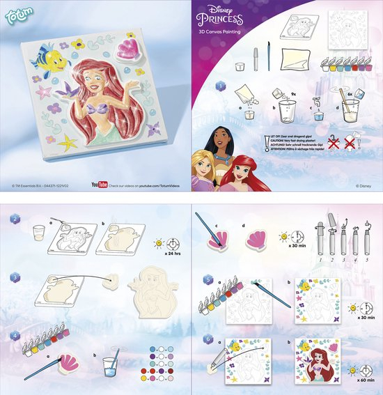 Set creativ pictura 3D Disney Princess [3]