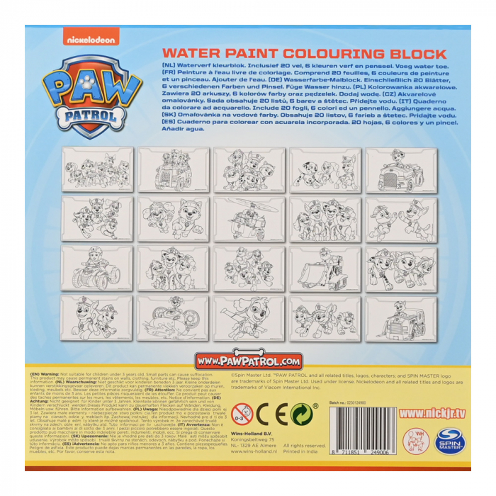 Set creativ pictura cu apa Paw Patrol [3]