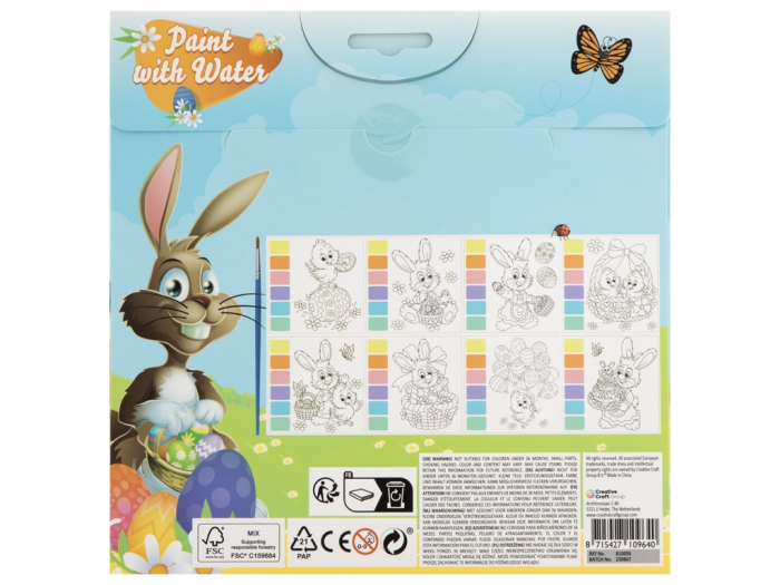 Set creativ Pictura cu apa, tematica Paste [2]