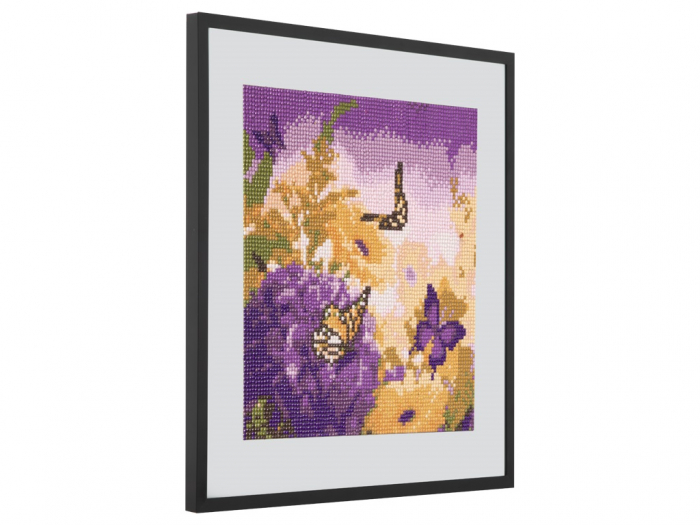 Set creativ pictura cu diamante, Diamond painting, Fluturi, Craft Sensations [4]