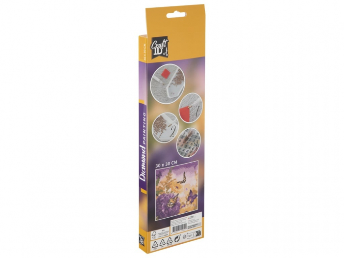 Set creativ pictura cu diamante, Diamond painting, Fluturi, Craft Sensations [2]