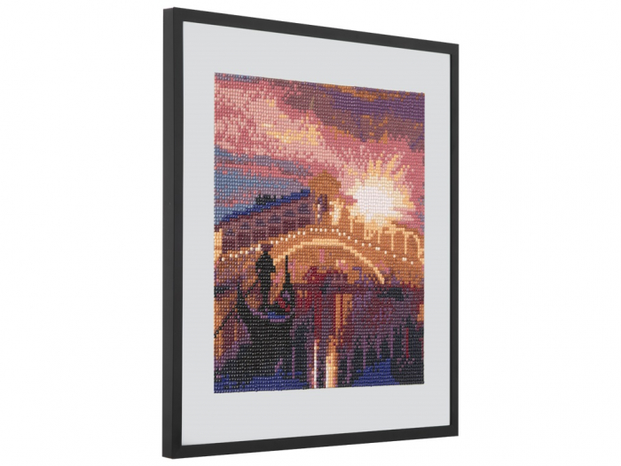 Set creativ pictura cu diamante, Diamond painting, Venetia, Craft Sensations [4]