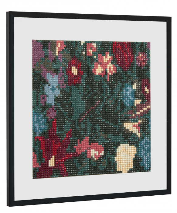 Set creativ pictura cu diamante, Diamond painting, flori, Craft Sensations [3]