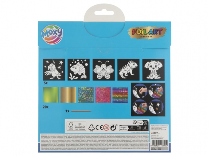 Set creativ transfer, Foil Art, Papagal [2]