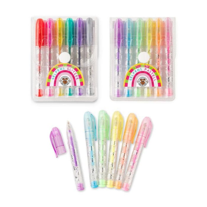 Set de 6 mini pixuri cu gel [2]