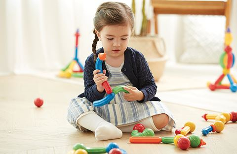 Joc cu magneti Stick-O, Set de baza cu 20 piese [3]
