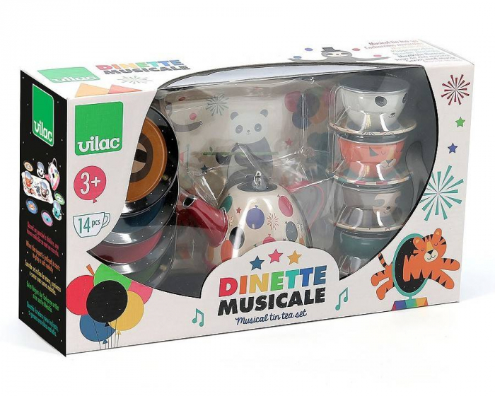 Set de ceai muzical curcubeu [2]