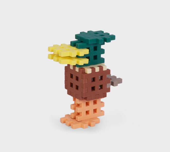 Set de constructie, 35 piese, pastel, Mini Waffles, Marioinex [2]