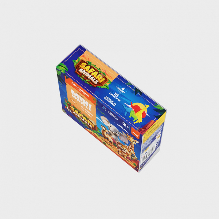 Set de constructie, Animale salbatice, Safari, 100 piese, Mini Waffles, Marioinex [4]
