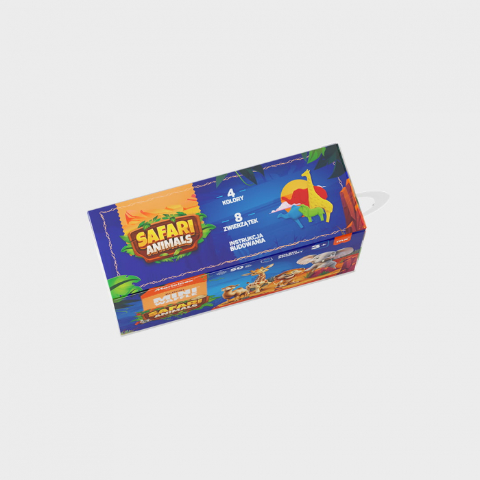 Set de constructie, Animale salbatice,Safari, 50 piese, Mini Waffles, Marioinex [4]