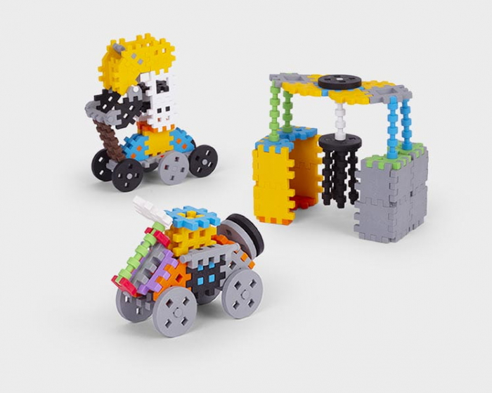 Set de constructie, Constructor, 300 piese, Mini Waffles, Marioinex [2]