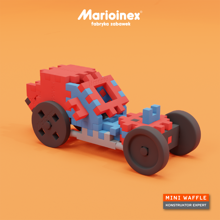 Set de constructie, Constructor Expert, 141 piese, Mini Waffles, Marioinex [2]