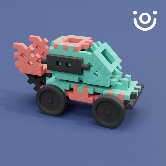 Set de constructie, Constructor Expert, 71 piese, Mini Waffles, Marioinex [5]