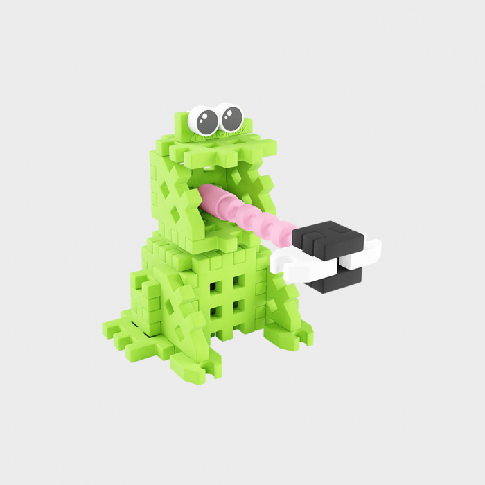 Set de constructie de calatorie, Broscuta, 34 piese, Micro Waffles, Marioinex [2]