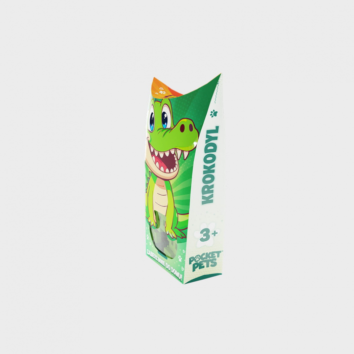 Set de constructie de calatorie, Crocodil, 34 piese, Micro Waffles, Marioinex [5]