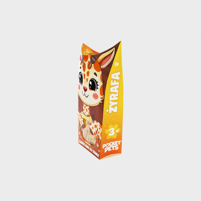 Set de constructie de calatorie, Girafa, 35 piese, Micro Waffles, Marioinex [5]
