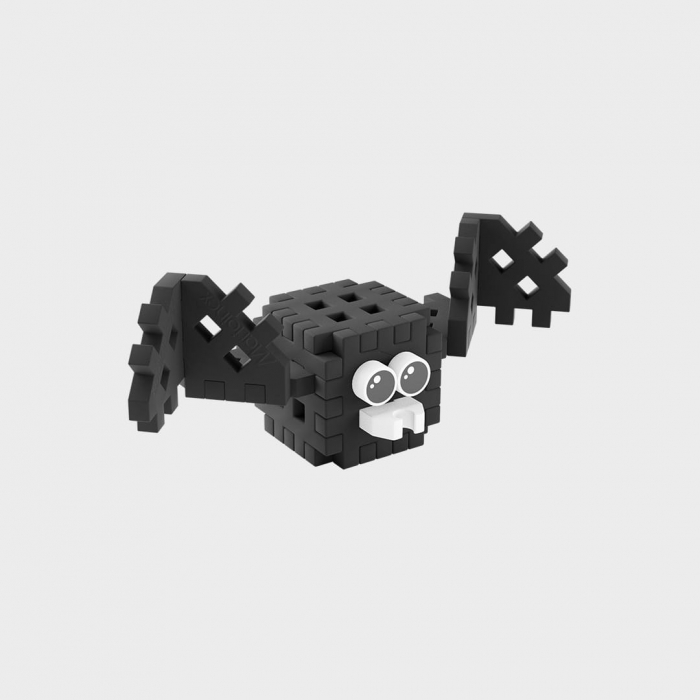 Set de constructie de calatorie, Liliac, 15 piese, Micro Waffles, Marioinex [2]
