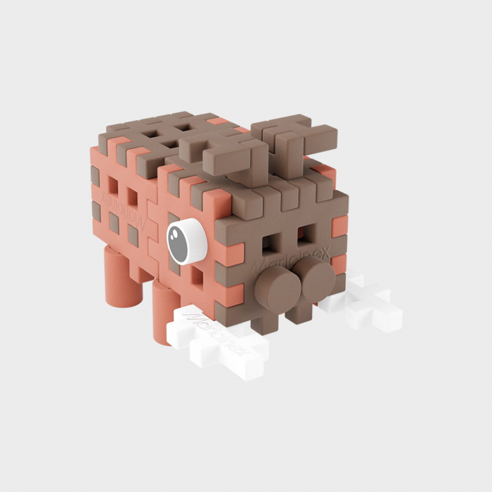 Set de constructie de calatorie, Mistret, 25 piese, Micro Waffles, Marioinex [2]