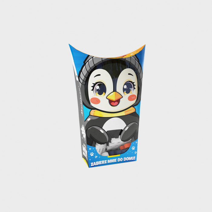 Set de constructie de calatorie, Pinguin, 17 piese, Micro Waffles, Marioinex [3]