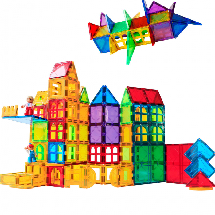 Set de constructie magnetic 3D - 158 piese [2]