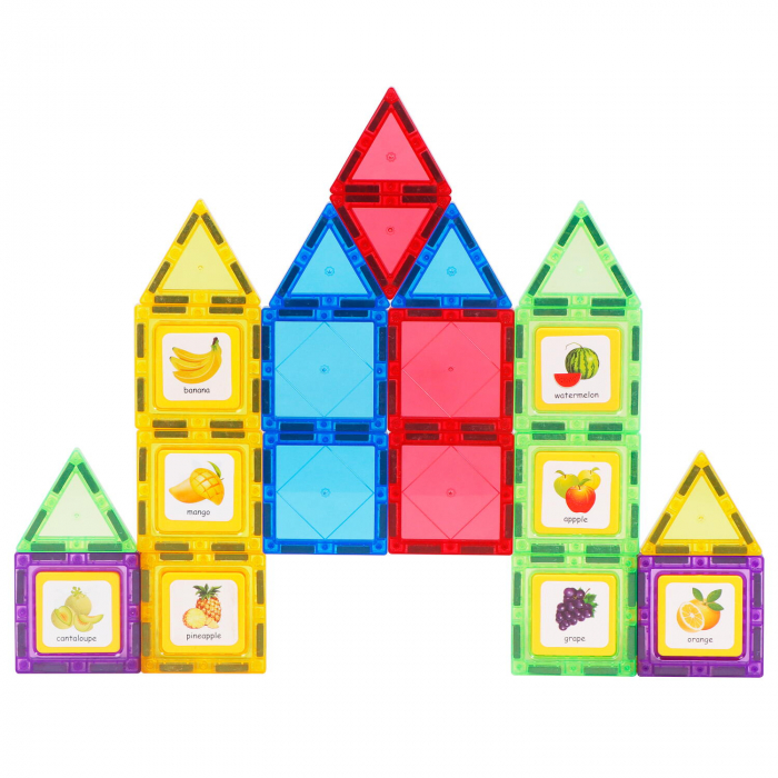 Set de constructie magnetic 3D - 28 piese [2]