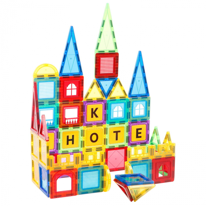 Set de constructie magnetic 3D - 88 piese [2]