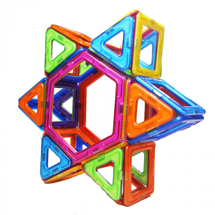 Set de constructie magnetic - 66 piese [3]