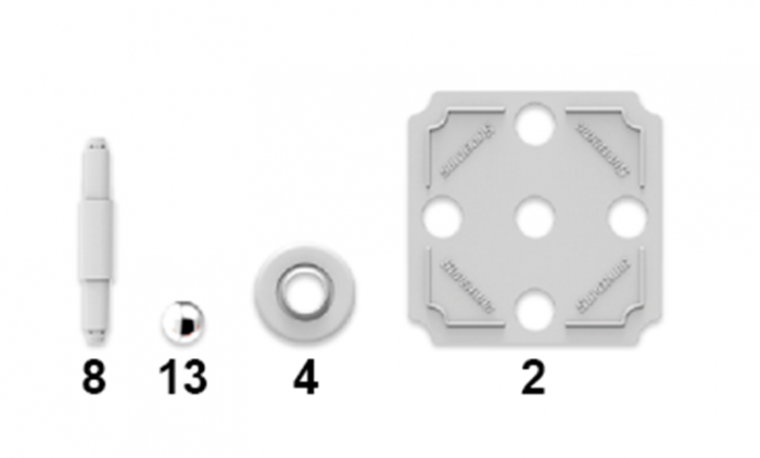 Set de constructie magnetic Supermag Classic, 27 piese [8]