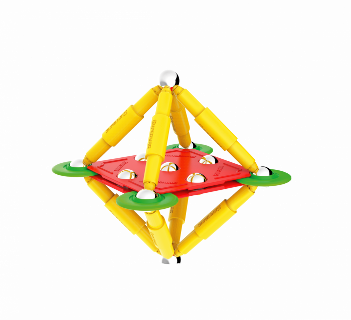 Set de constructie magnetic Supermag Classic, 27 piese [3]