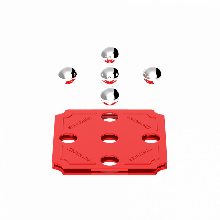 Set de constructie magnetic Supermag Classic, 72 piese [3]