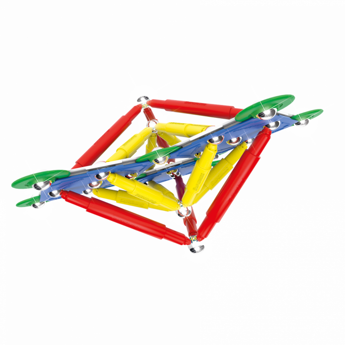 Set de constructie magnetic Supermag Classic, 72 piese [14]