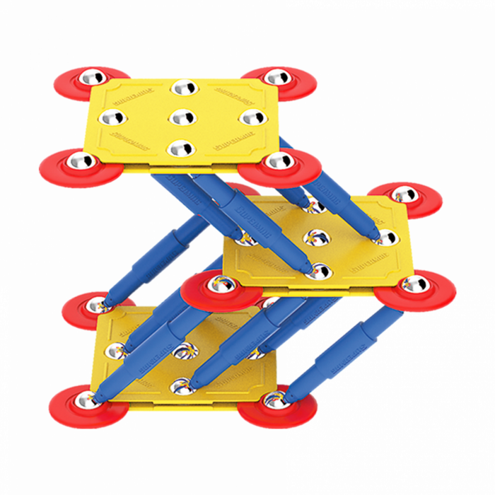 Set de constructie magnetic Supermag Classic, 72 piese [9]