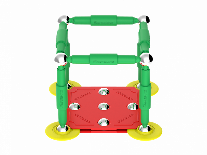 Set de constructie magnetic Supermag Classic, 72 piese [5]
