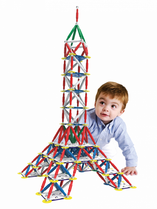 Set de constructie magnetic Supermag Classic, 98 piese [11]