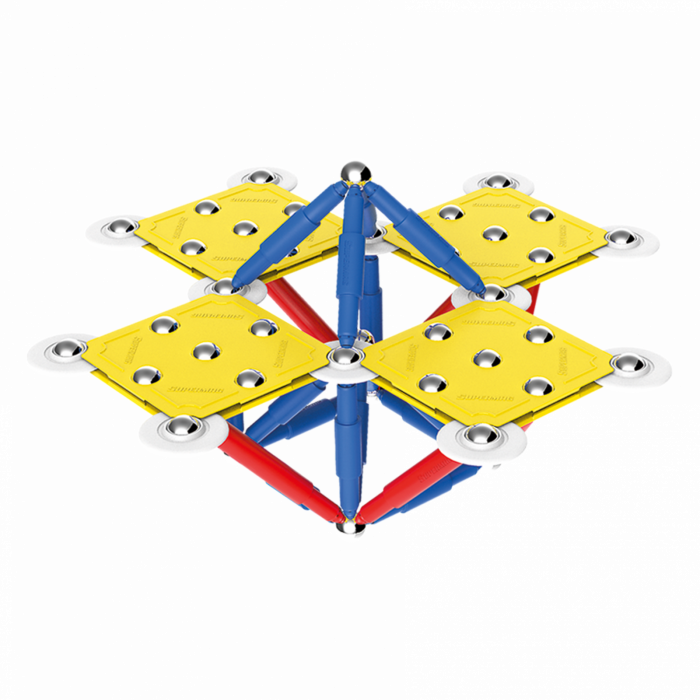 Set de constructie magnetic Supermag Classic, 98 piese [7]