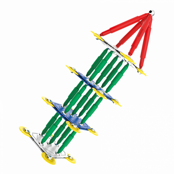 Set de constructie magnetic Supermag Classic, 98 piese [3]