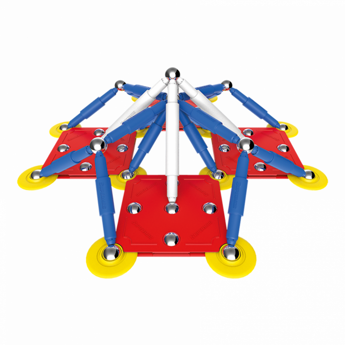 Set de constructie magnetic Supermag Classic, 98 piese [6]