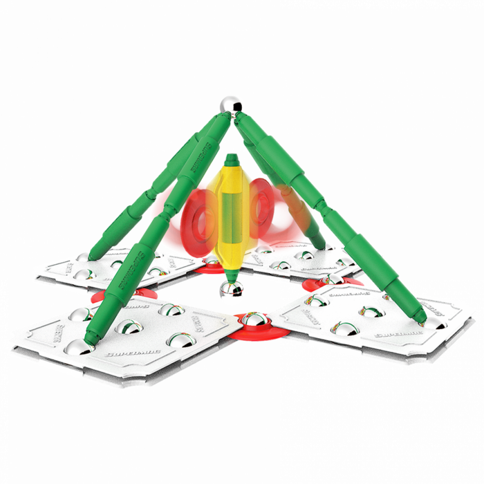Set de constructie magnetic Supermag Classic, 98 piese [8]