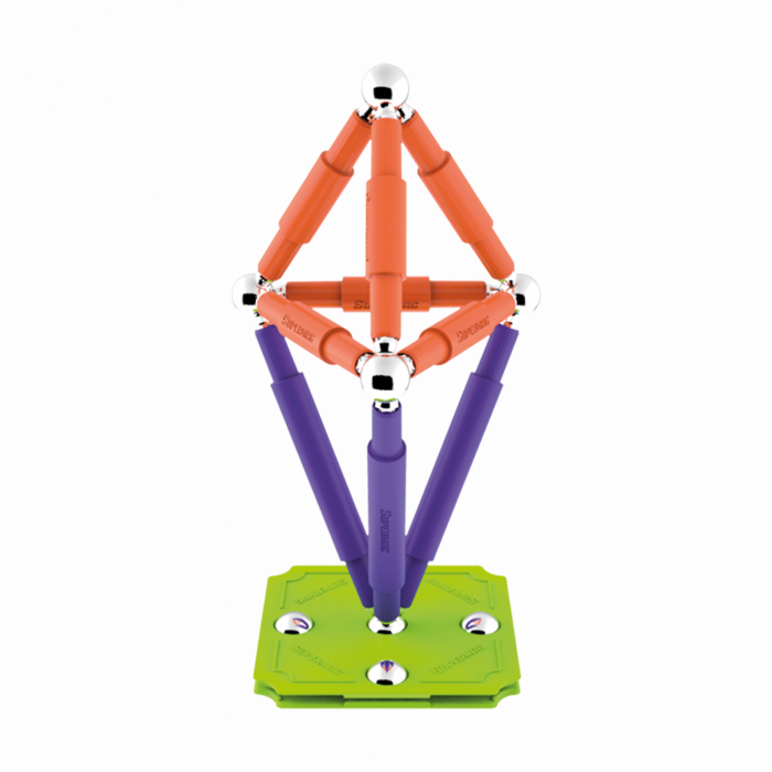 Set de constructie magnetic Supermag Color, 72 piese [9]