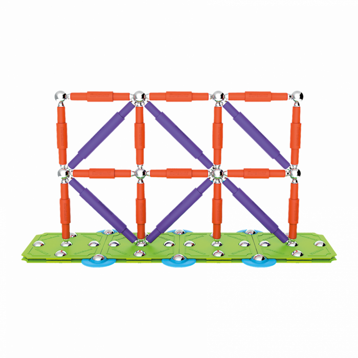 Set de constructie magnetic Supermag Color, 98 piese [8]