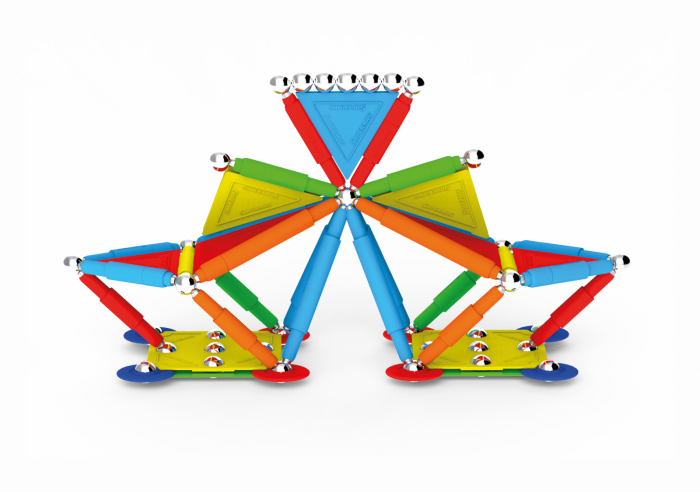Set de constructie magnetic Supermag Projects Multicolor, 30 piese [3]