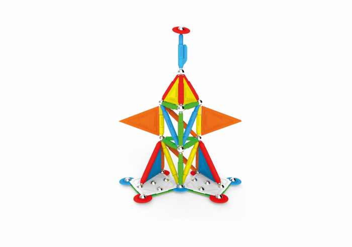 Set de constructie magnetic Supermag Projects Multicolor, 60 piese [4]