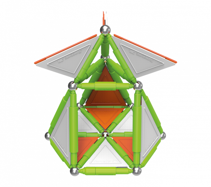 Set de constructie magnetic Supermag Trendy, 116 piese [7]
