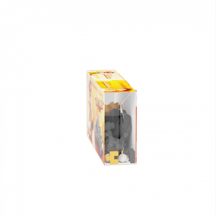 Set de constructie, Masini, gri, 50 piese, Mini Waffles, Marioinex [2]