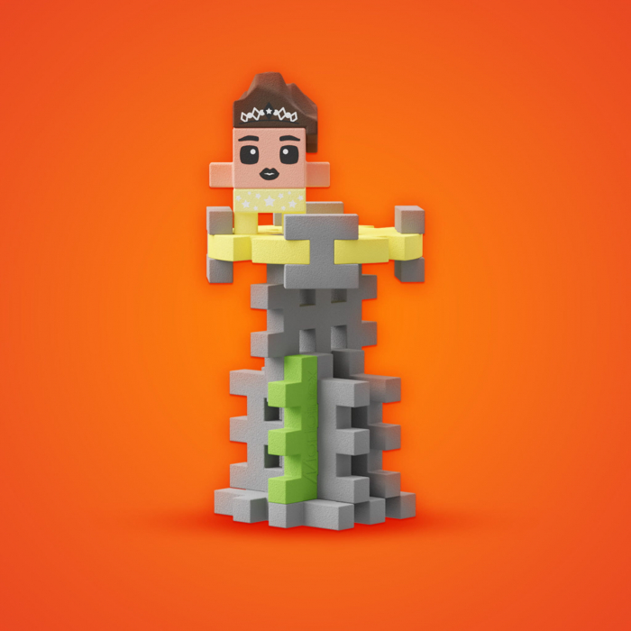 Set de constructie, Surpriza, Mini Waffles, Marioinex [11]