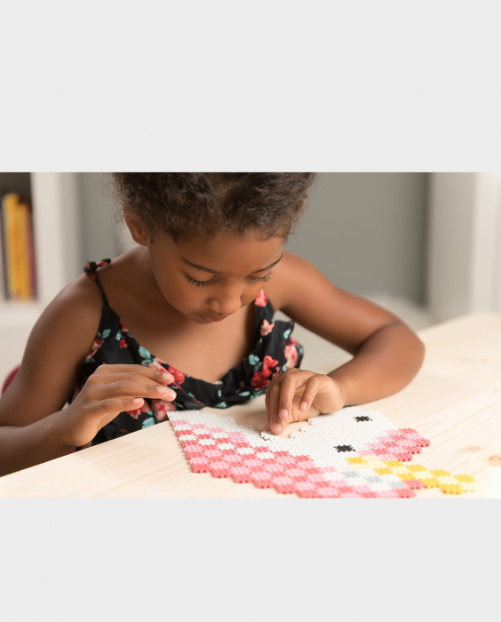 Set de constructie, Unicorn, 80 piese, Micro Waffles, Marioinex [2]