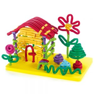 Set de construit cu magnet Spaghetteez 100 piese [8]
