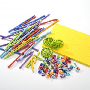 Set de construit cu magnet Spaghetteez 100 piese [5]